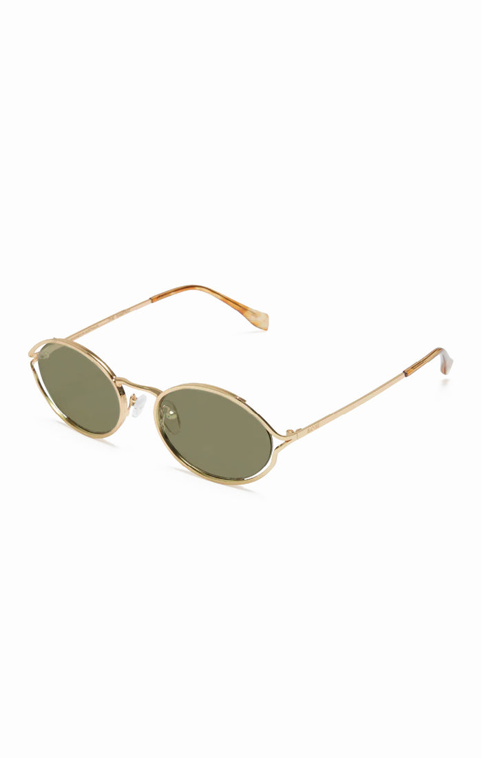Banbé Eyewear The Sampaio Sunglasses ~ Gold/Olive