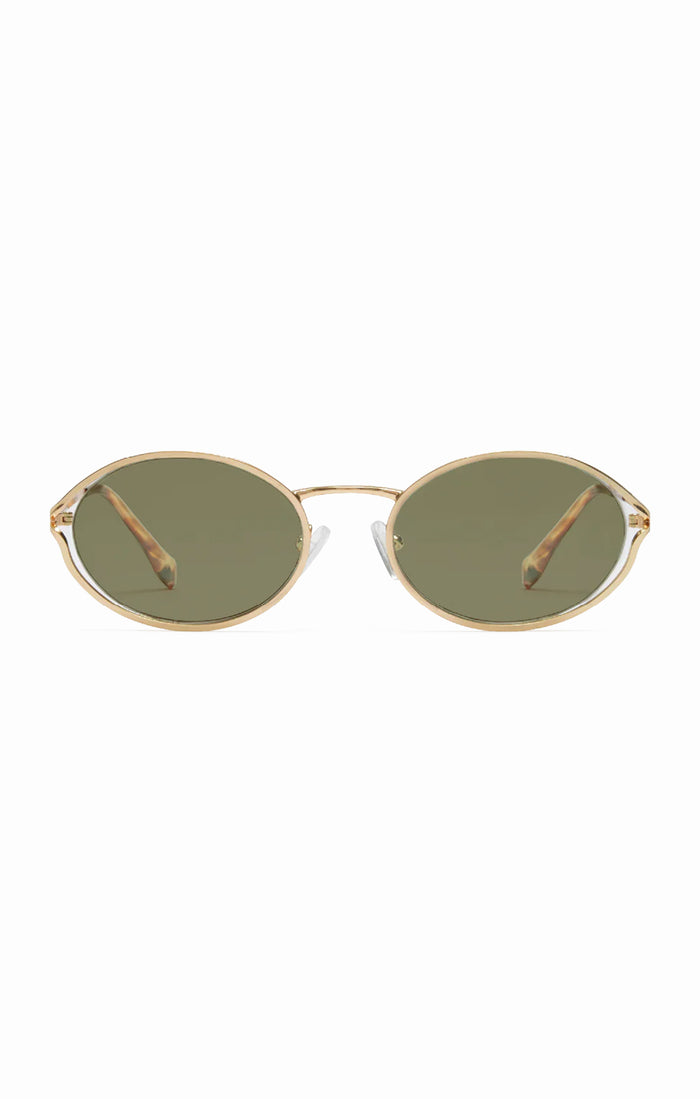 Banbé Eyewear The Sampaio Sunglasses ~ Gold/Olive