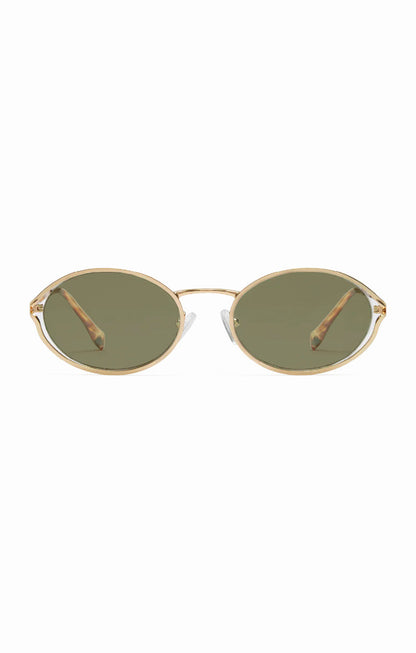 Banbé Eyewear The Sampaio Sunglasses ~ Gold/Olive