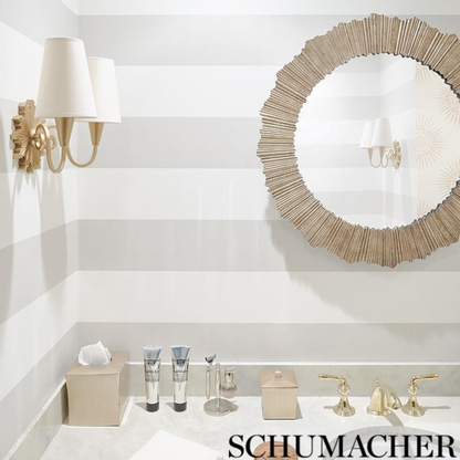 Baxter Stripe Wallpaper by Schumacher