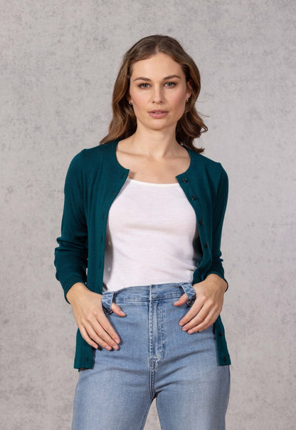Bay Road - Merino Legend Crew Cardigan (BR786) BR786