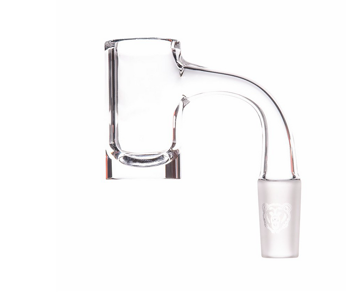 Bear Quartz HighBrid PRO Banger – Round Bottom & Flat Top Design for Maximum Performance: Innovative Design, Round Bottom Heat Retention, Flat Top Carb Cap Compatibility, Enhanced Functionality, Even Heating, Efficient Concentrate Vaporization, Durable Construction, High-Quality Quartz, Long-Lasting Use, Versatile Fit, Compatible with a Variety of Rigs, Adaptable Setups, Easy Maintenance, Smooth Finish, Quick Cleaning.
