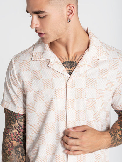 shirts / Beige Piazza Shirt