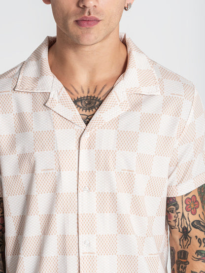 shirts / Beige Piazza Shirt