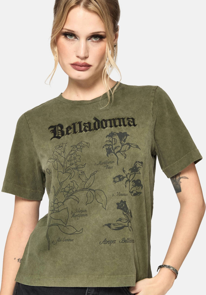 Belladonna Graphic Embroidered Regular Fit T-Shirt