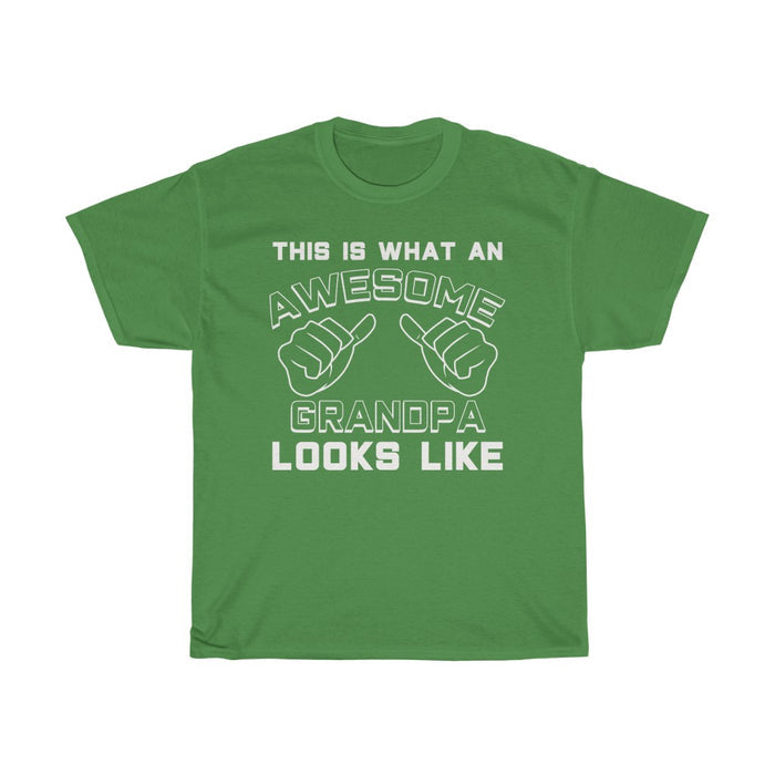 Best Grandpa Gifts: "This Is What An Awesome Grandpa Looks Like" Father's Day Mens T-Shirt