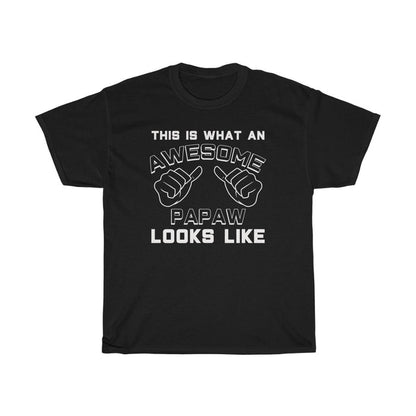 Best Papaw Gifts: "This Is What An Awesome Papaw Looks Like" Grandpa Father's Day Mens T-Shirt