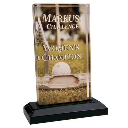 Beveled Impress Acrylic Photo Block Plaque