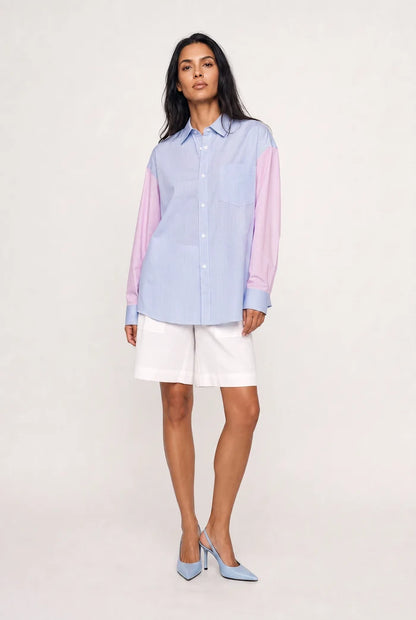 Billie Mix it Up Cotton Shirt