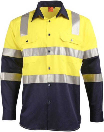 Biomotion Day/night Light Weight Safety Shirt With X Back Tape Configuration