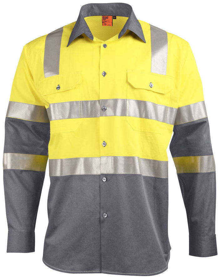 Biomotion Day/night Light Weight Safety Shirt With X Back Tape Configuration