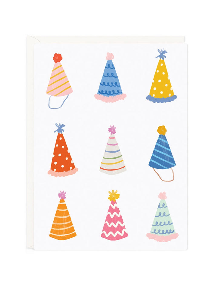 Birthday Hats Mini Card