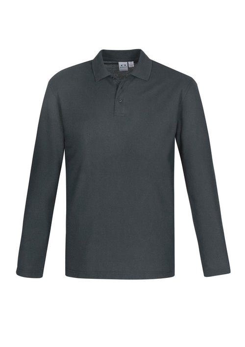 Biz Collection Crew Men's L/S Polo P400ML
