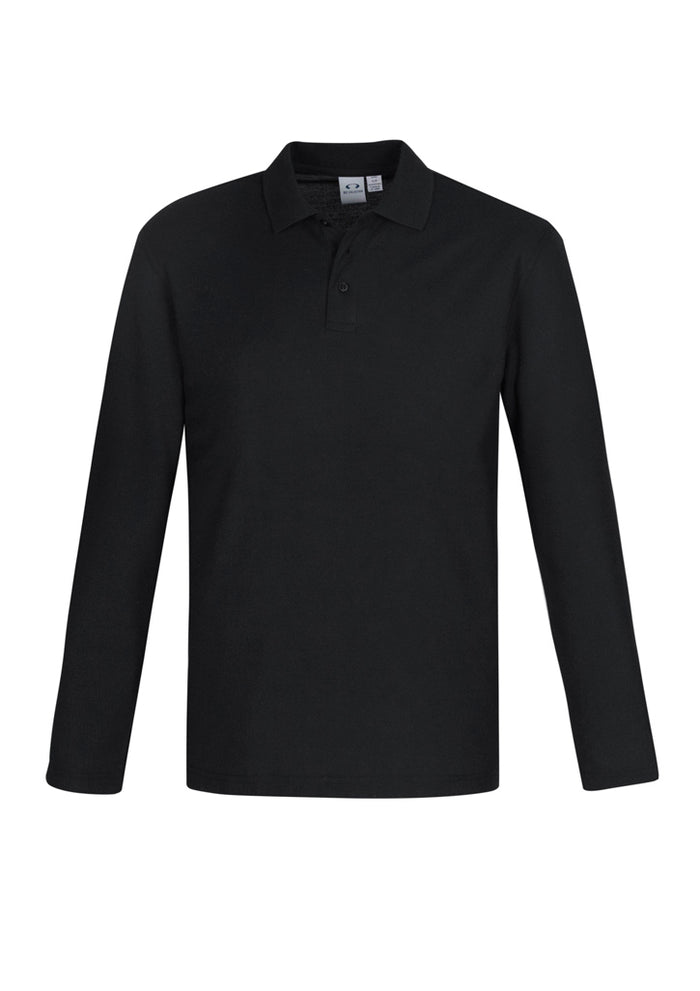 Biz Collection Crew Men's L/S Polo P400ML