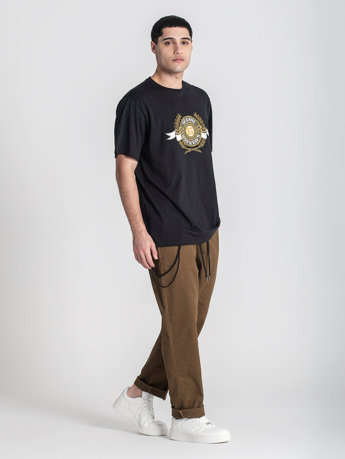 t-shirts / Black Prestige Oversized Tee