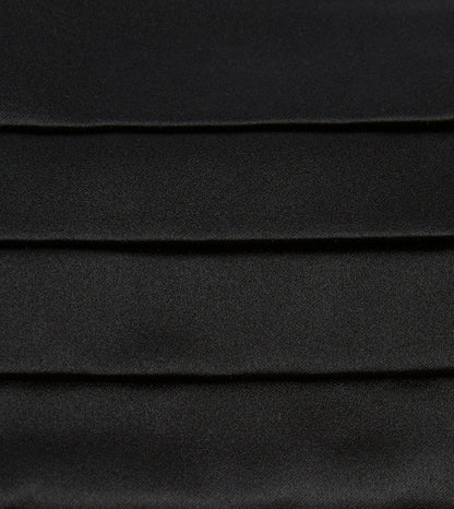 Black Silk Satin Cummerbund