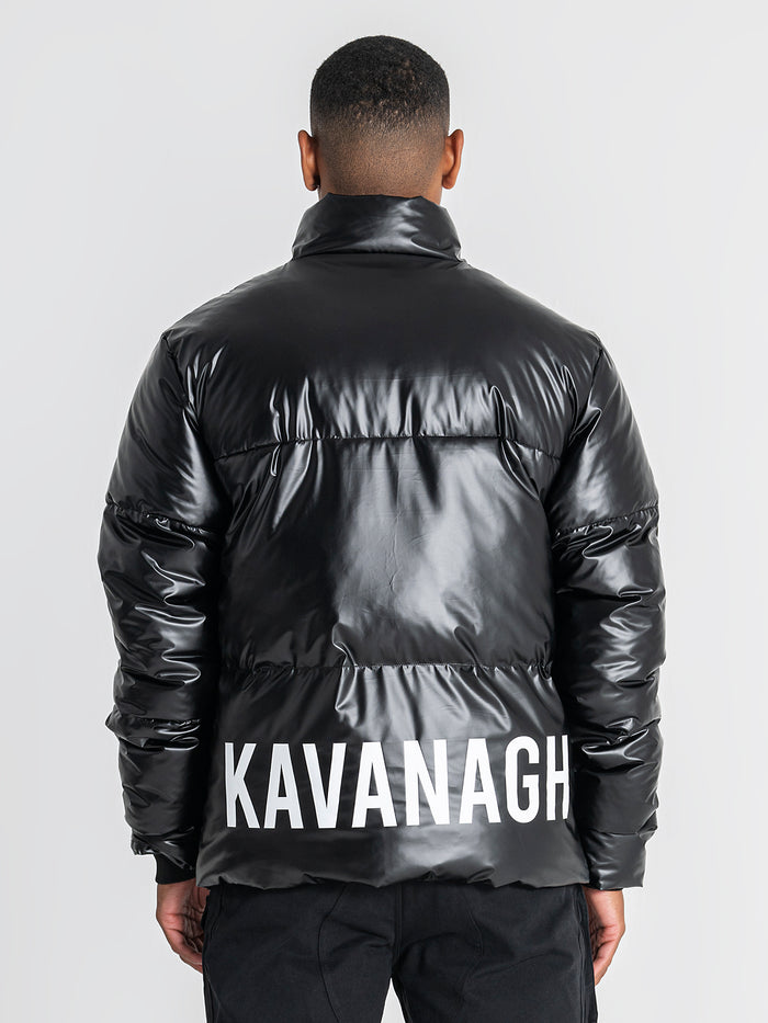 puffers / Black Statement Puffer Jacket