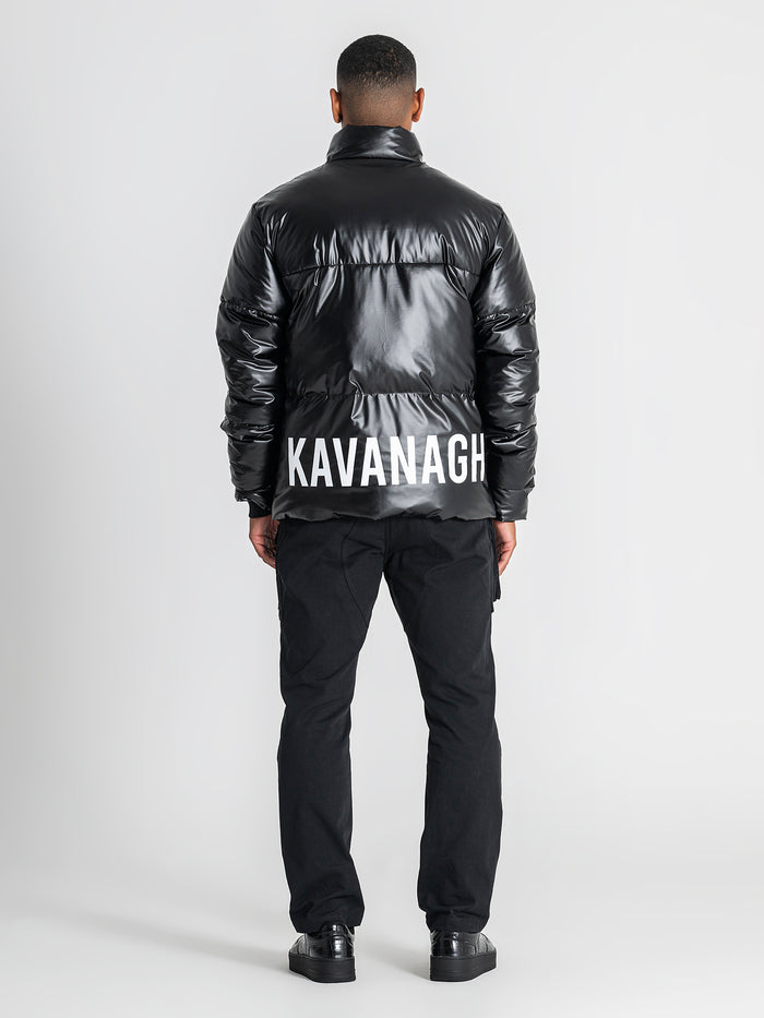 puffers / Black Statement Puffer Jacket