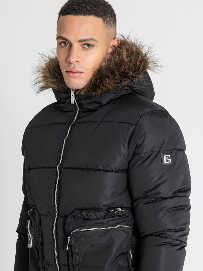 puffers / Black Utility Puffer Jacket