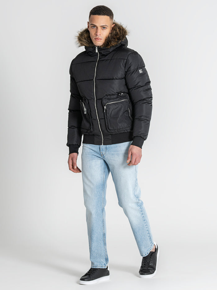 puffers / Black Utility Puffer Jacket