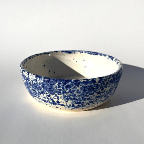 Blue Splatterware Confetti Small Bowl Catchall