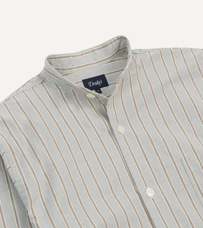 Blue Stripe Cotton Pyjama Set