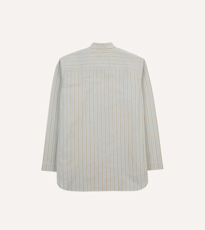 Blue Stripe Cotton Pyjama Set
