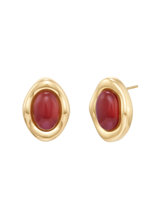 Bordeaux Earrings - Gold
