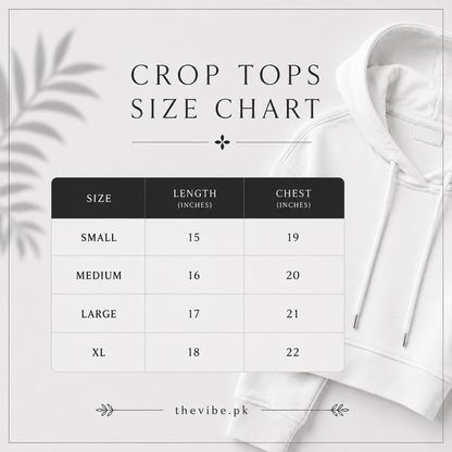 BOTTLE GREEN CROP HOOD LOVE CHARM