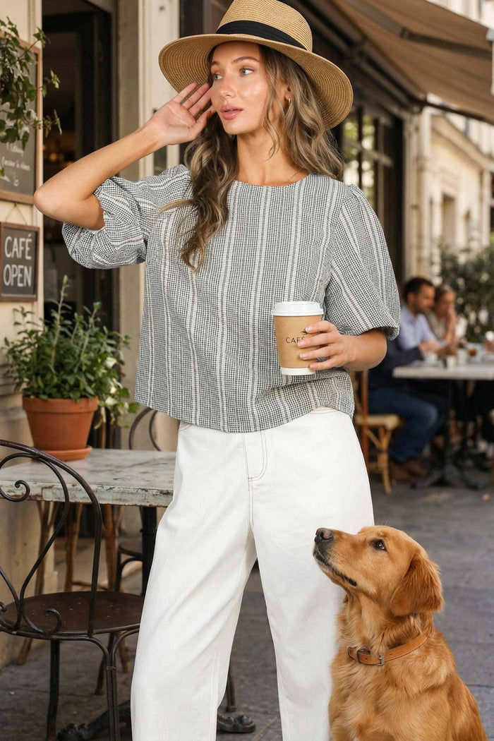 Bow Back Top