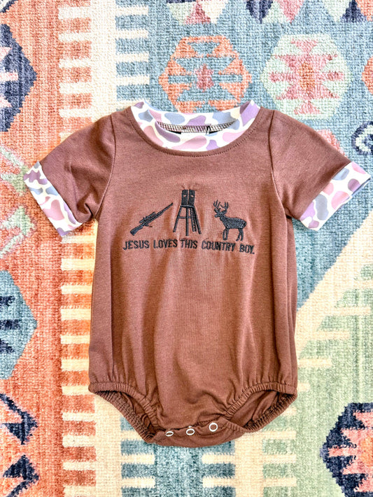 Boy’s “Jesus Loves This Country Boy” Bubble