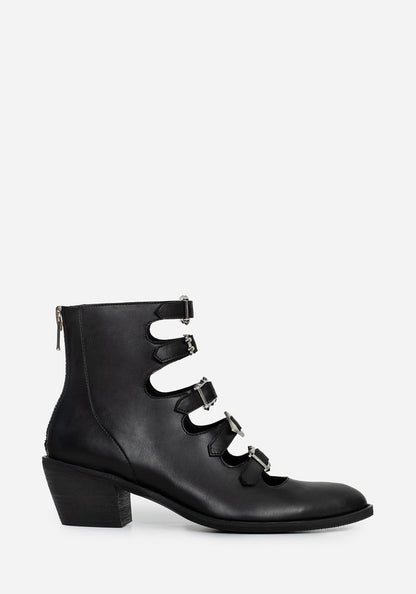 BRIDGET BUCKLED BOOTS