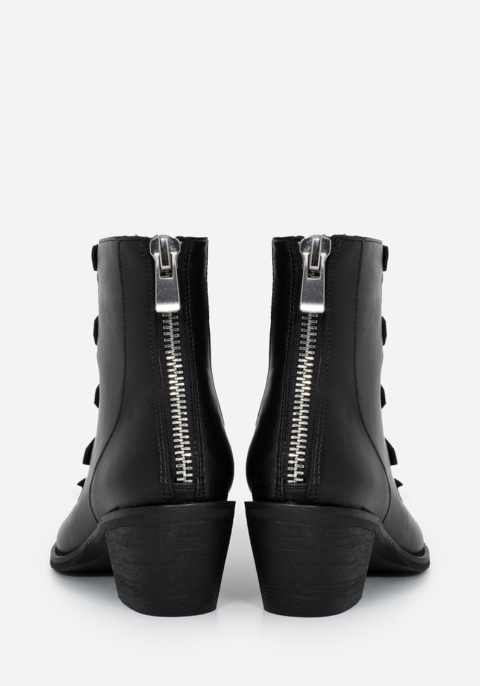 BRIDGET BUCKLED BOOTS