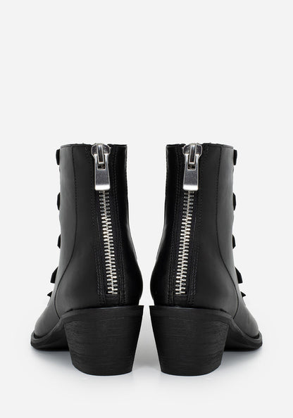 BRIDGET BUCKLED BOOTS
