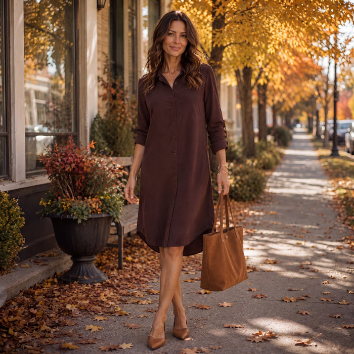 Brigitte Brianna Shirt Dress