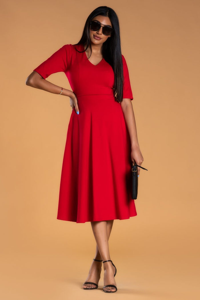 Brigitte Brianna Youth V-Neck Gala Dress - SexyModest Boutique