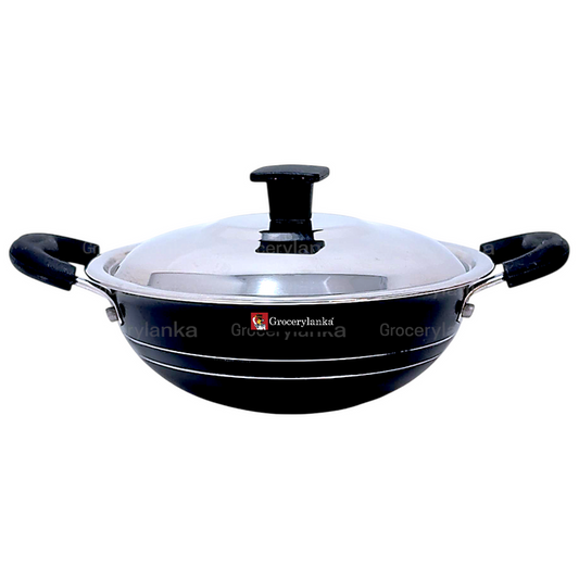 Bristo Nonstick Hopper Pan – Two Handles | Made in Sri Lanka