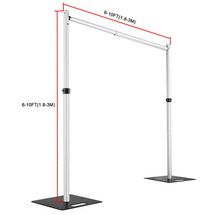 Bulk Artificial Flower Wall Stand Adjustable Pipe and Drape Stand Wholesale