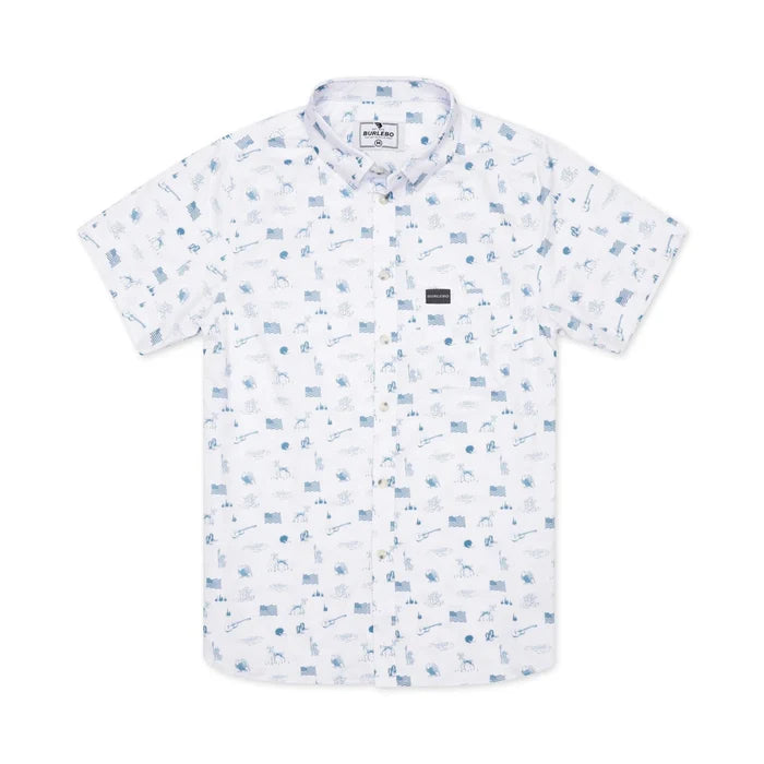 Burlebo Performance Button Up - America The Great