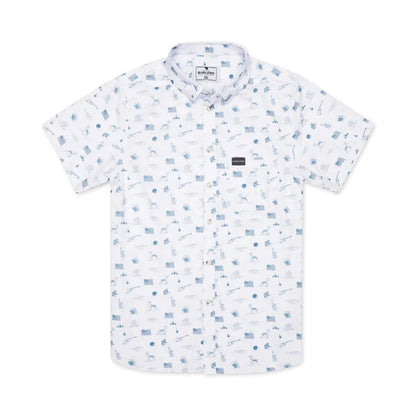 Burlebo Performance Button Up - America The Great