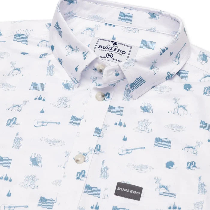 Burlebo Performance Button Up - America The Great
