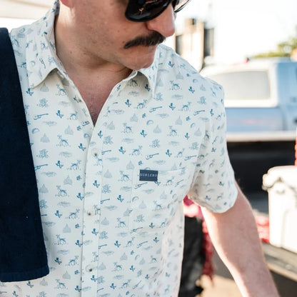 Burlebo Performance Button Up - Lone Star State