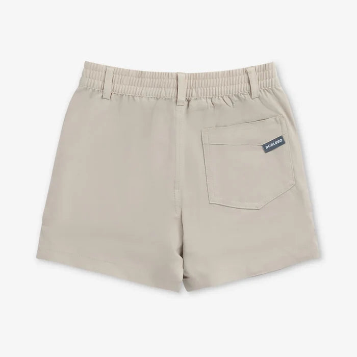 Burlebo Youth Everyday Short - Light Khaki - Into The Wild Pocket