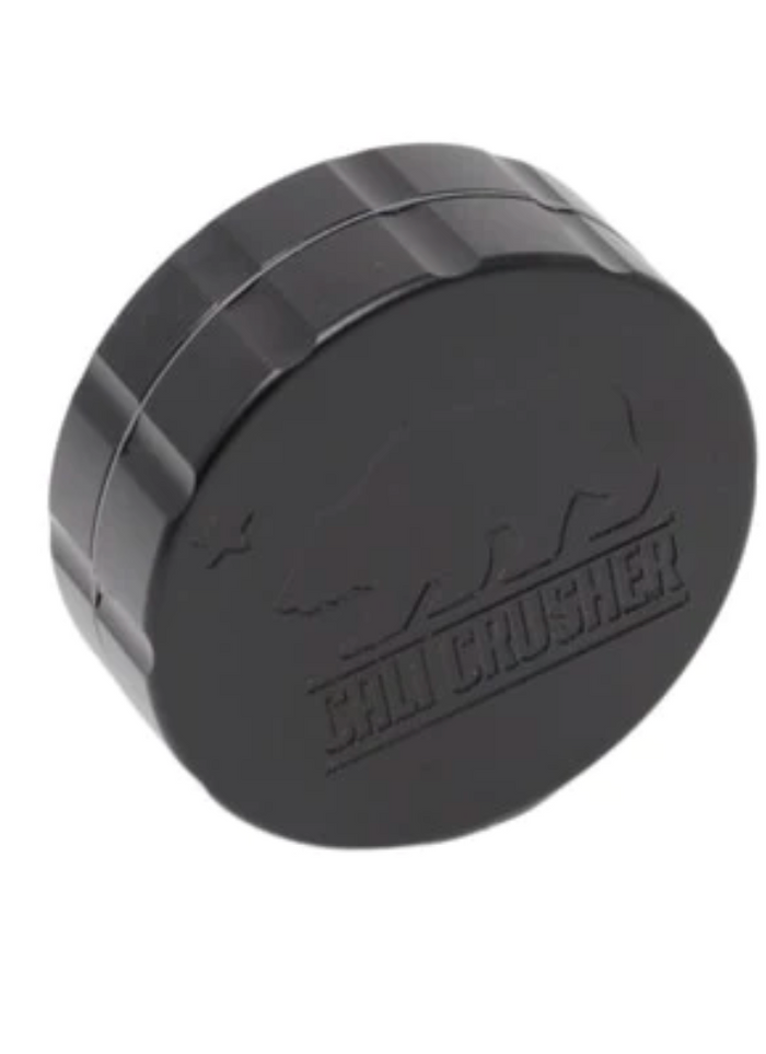 Cali Crusher 2.0 2-Piece Grinder Green – Durable 2.35in Aluminum Grinder for Fine Herb Grinding