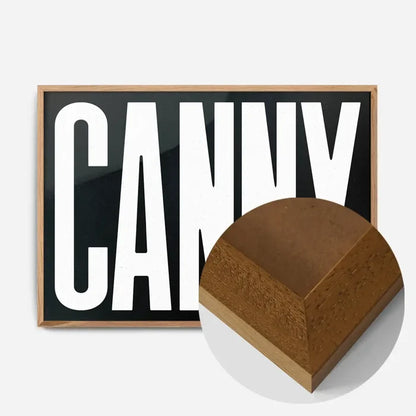21x30cm | 8¼ x 11¾in / Oak Wood Frame