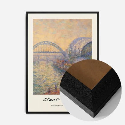 21x30cm | 8¼ x 11¾in / Black Wood Frame