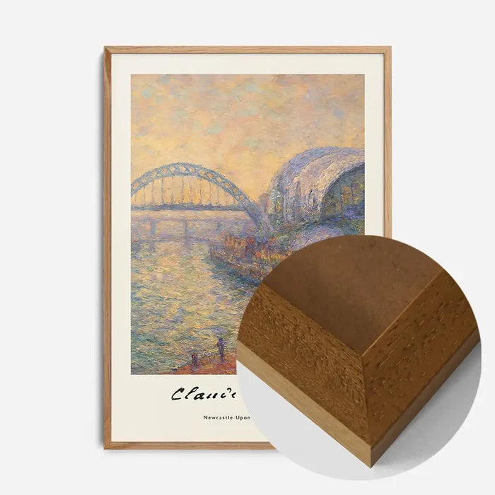 21x30cm | 8¼ x 11¾in / Oak Wood Frame
