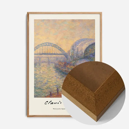 21x30cm | 8¼ x 11¾in / Oak Wood Frame