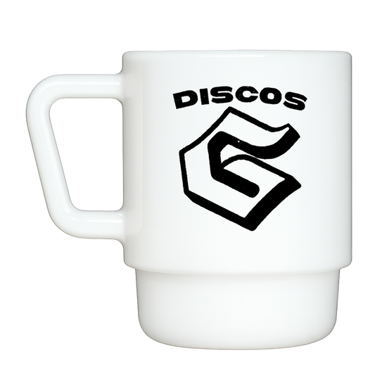 Discos G Glass Mug