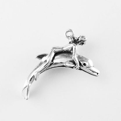 Dolphin, w/Rider